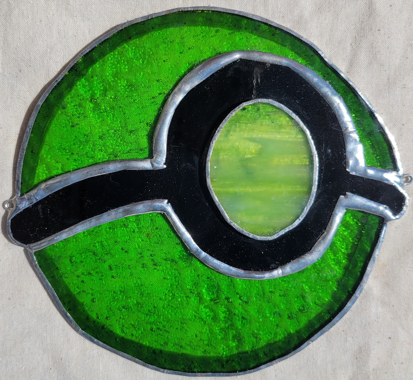 Nephrite/Centipeetle's Gem Steven Universe Stained Glass Suncatcher