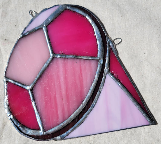 Steven's Gem Steven Universe Stained Glass Suncatcher