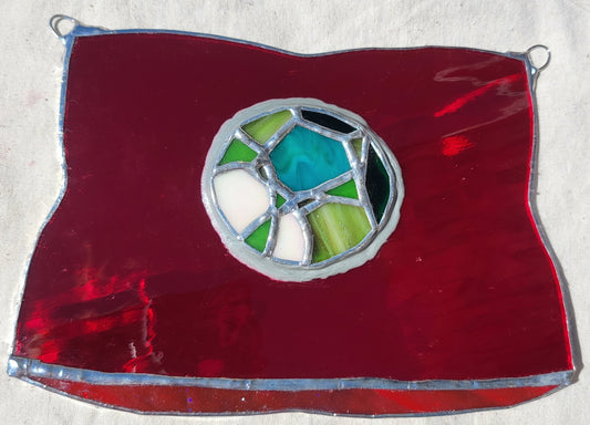 Desert Glass's Gem Steven Universe Stained Glass Suncatcher