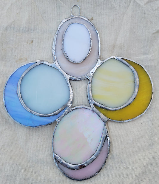 The Pearl Squad Gems Steven Universe Stained Glass Suncatchers