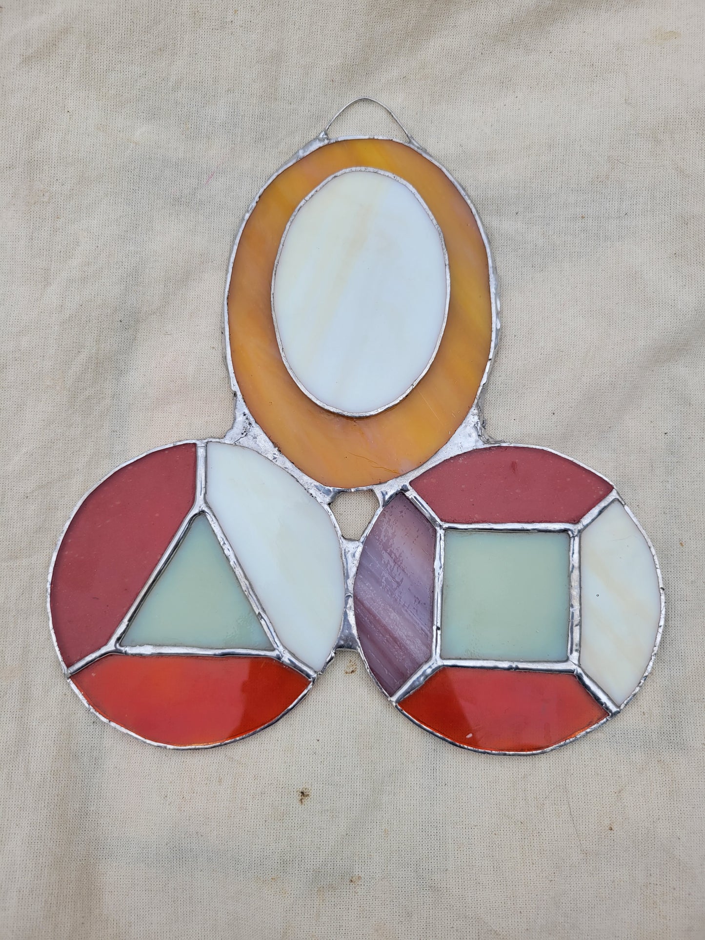 Sardonyx's Gem Steven Universe Stained Glass Suncatcher