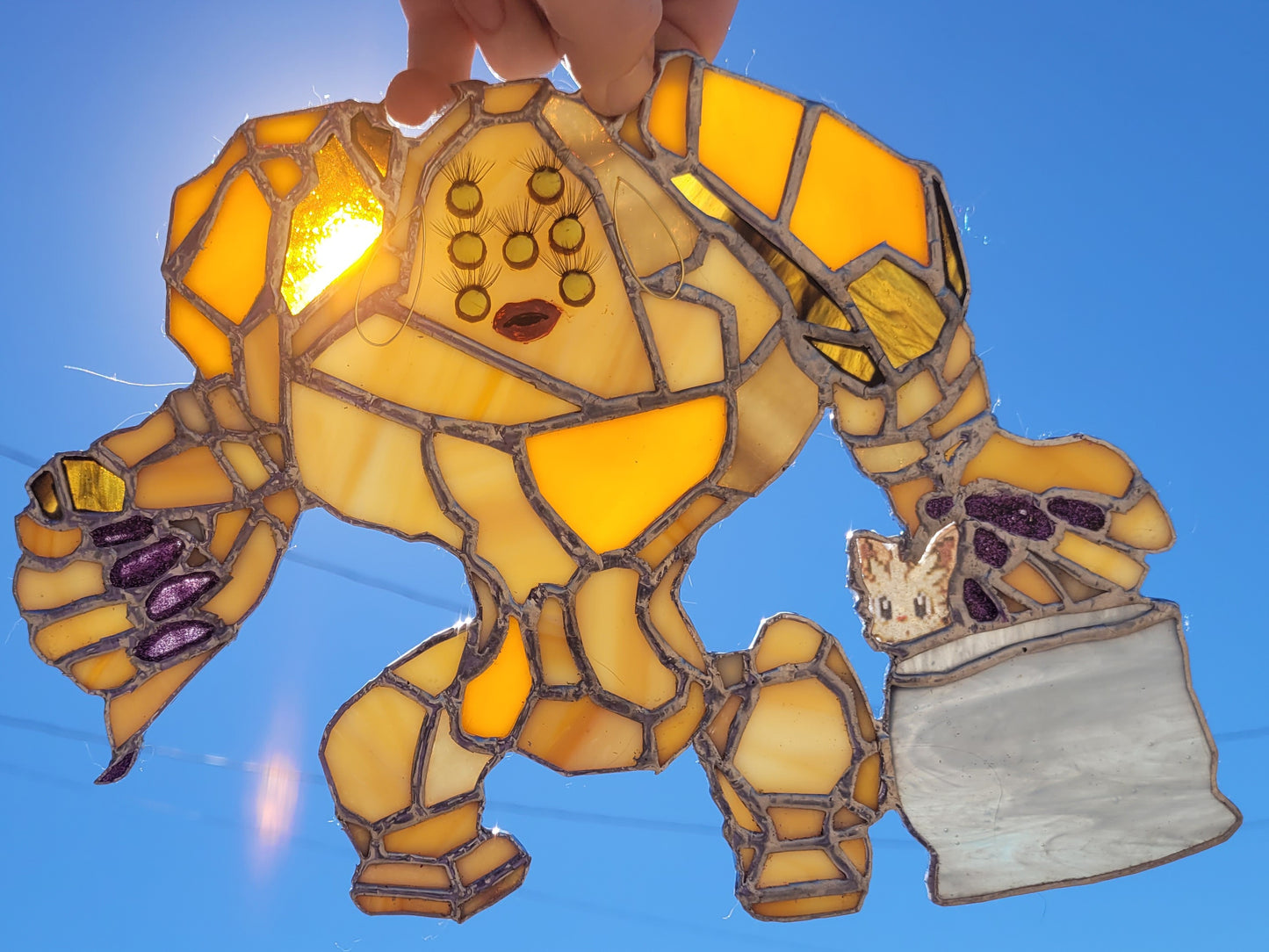 Cvnty Regirock With A Handbag Suncatcher